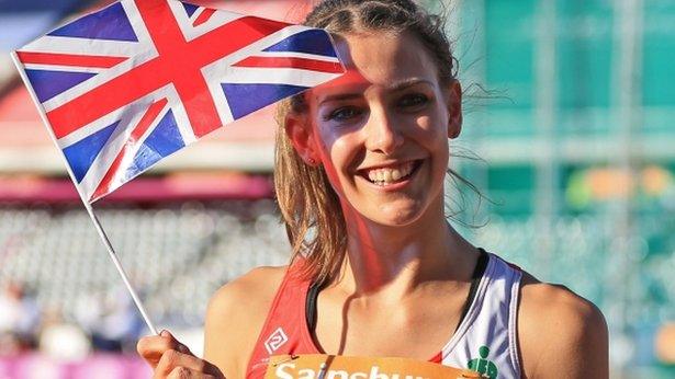 British high jump champion Isobel Pooley