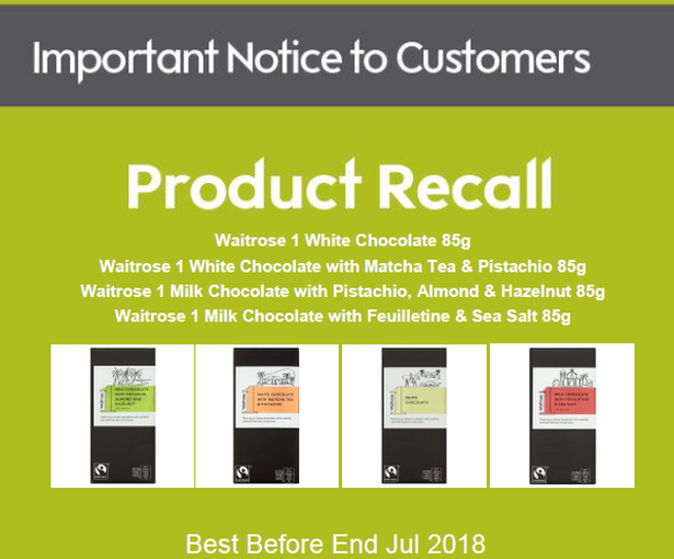 Waitrose recall agency