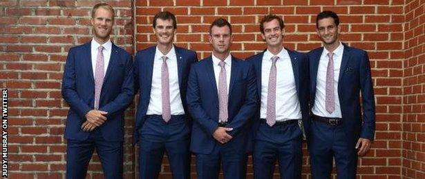 GB's Davis Cup team