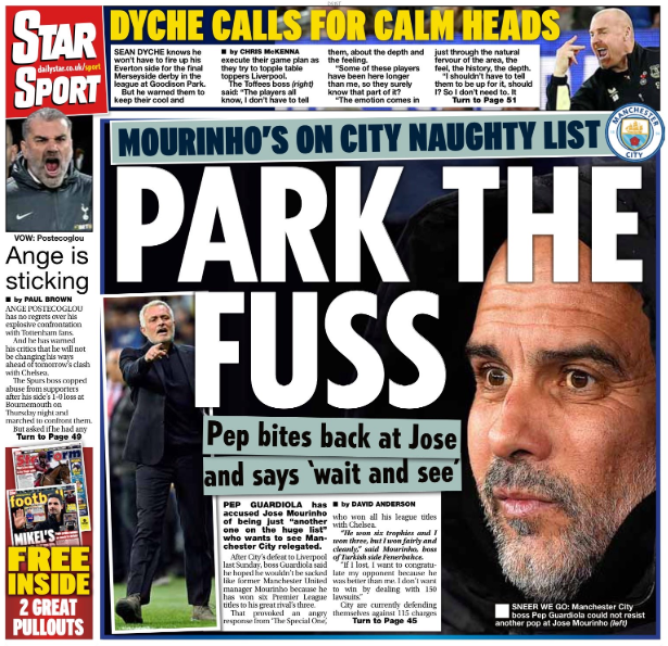 Star back page on 7 December 2024