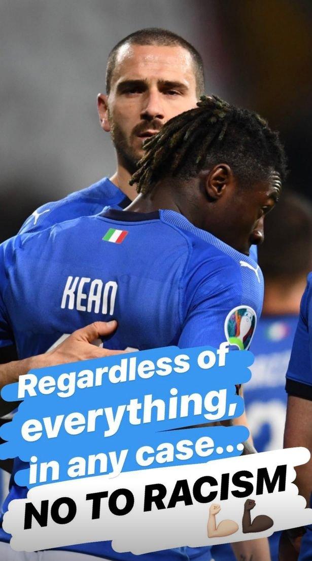 Bonucci and Kean.