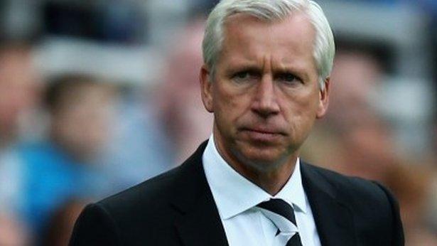 Newcastle manager Alan Pardew