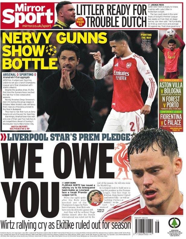 Mirror back page
