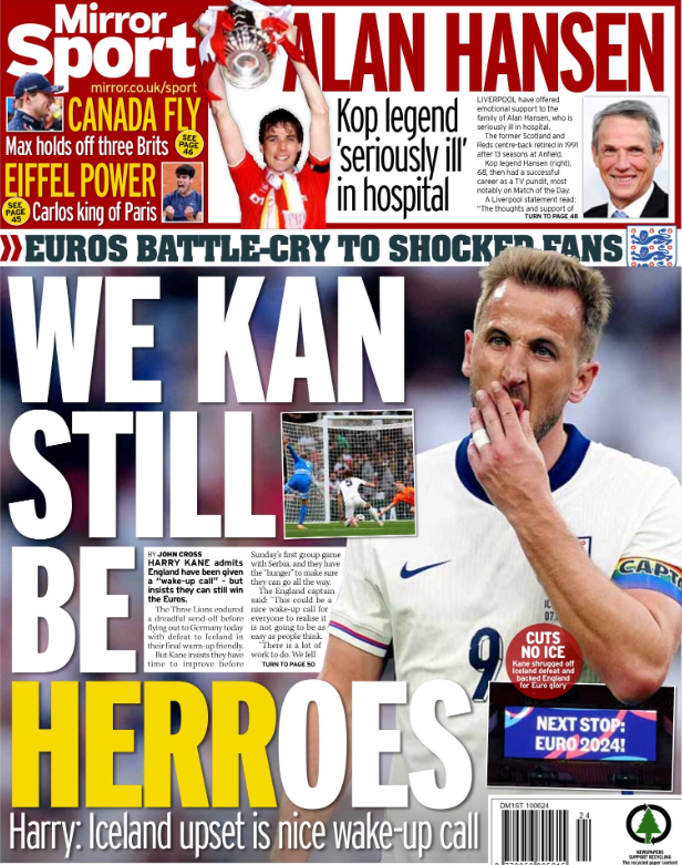 Mirror back page