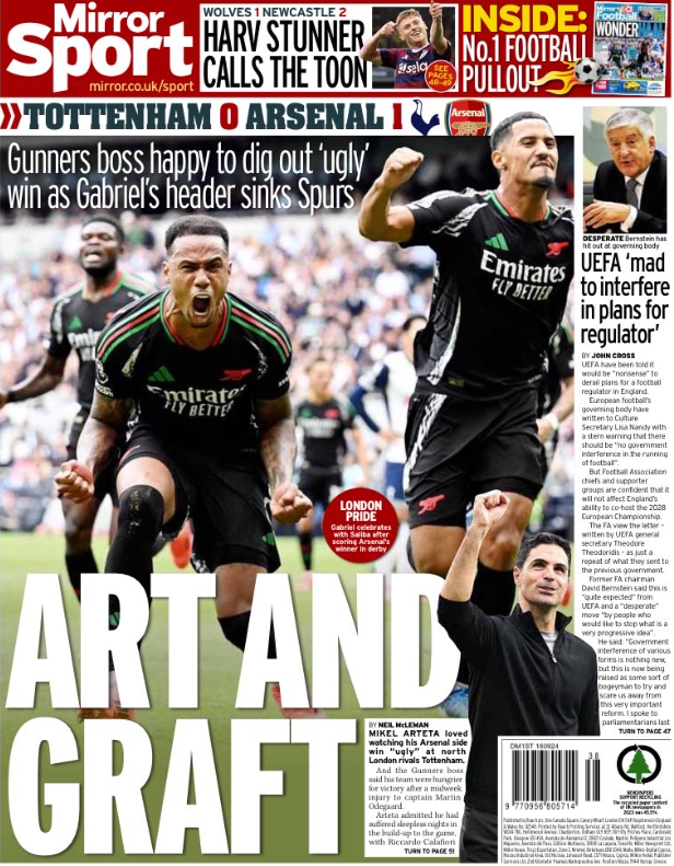 Mirror back page