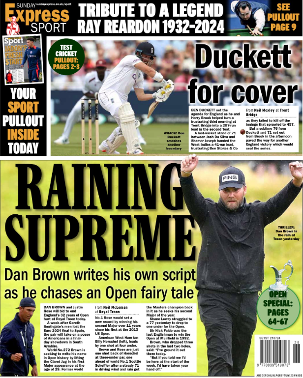 Express back page