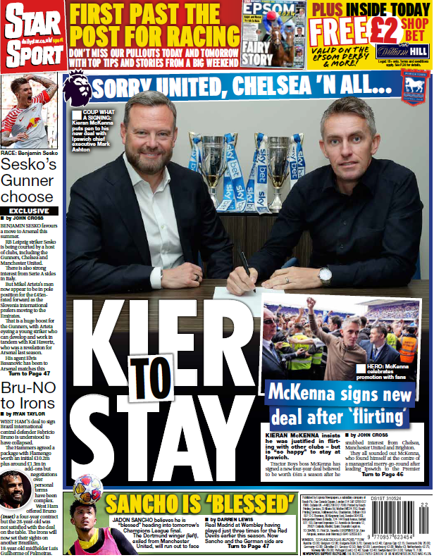 Star back page