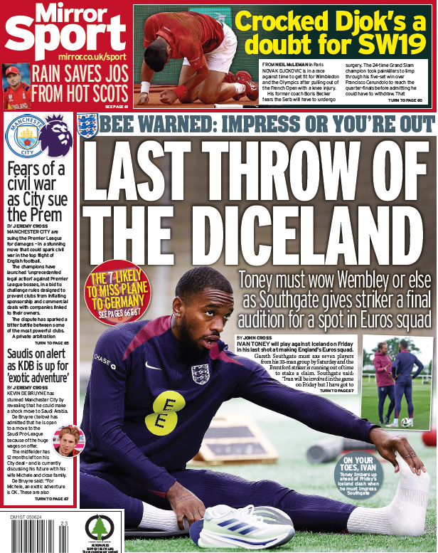 Mirror back page