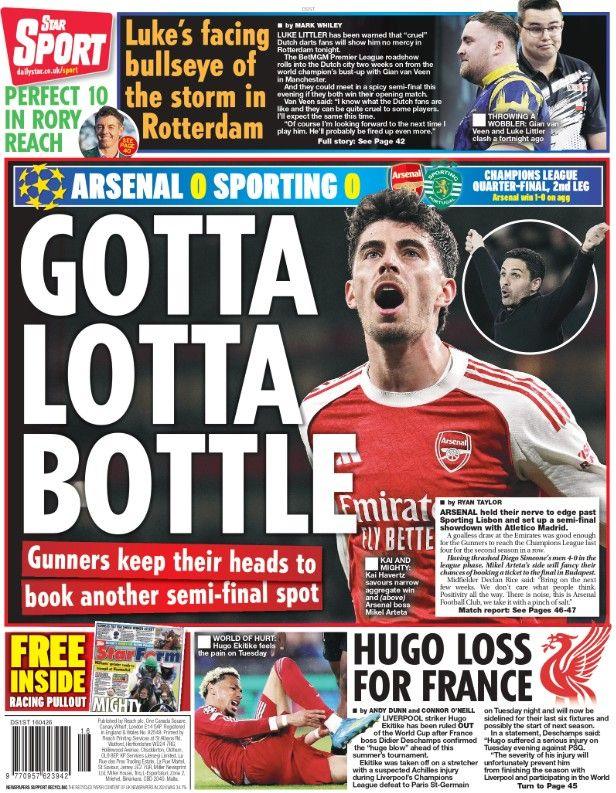 Star back page