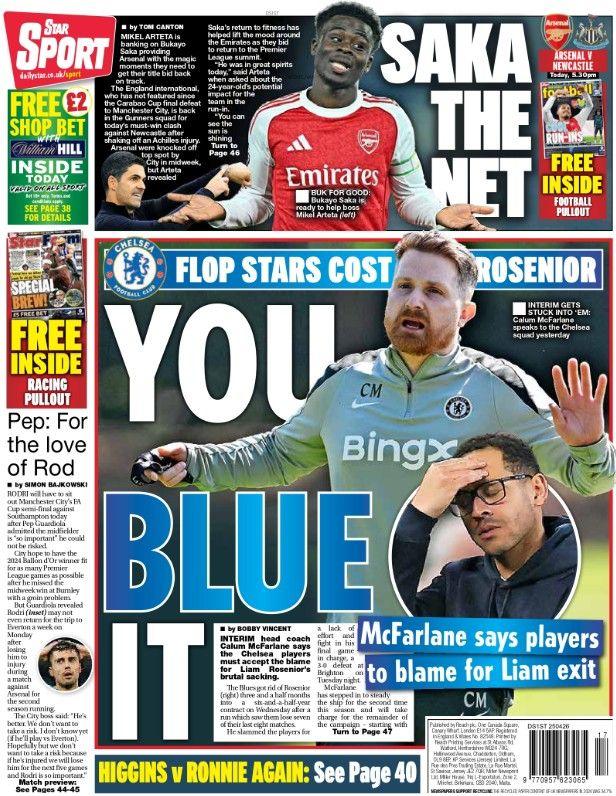 Star back page
