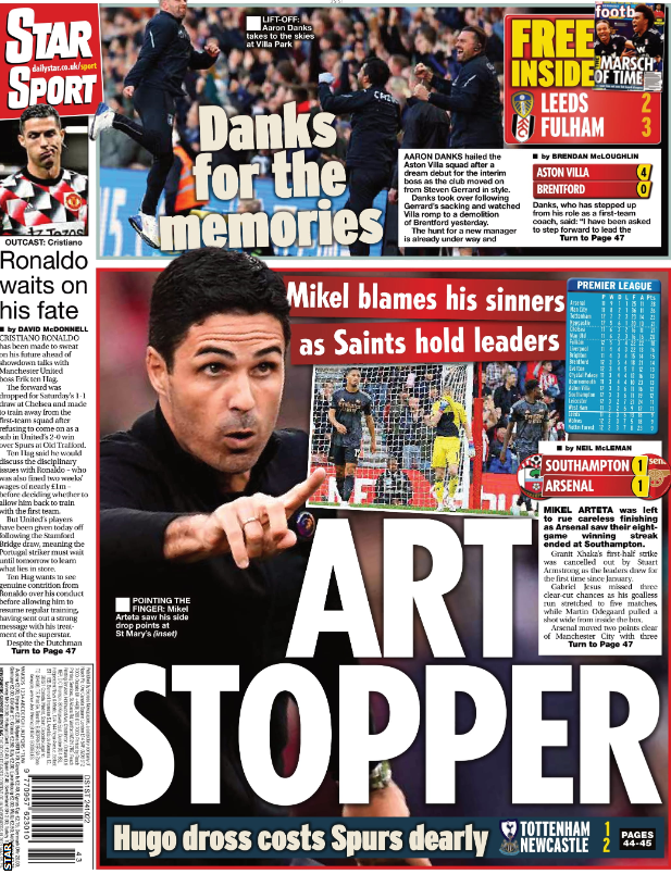 Star back page