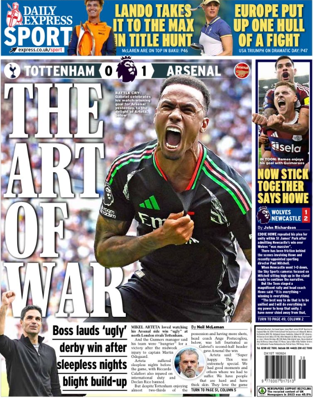 Express back page