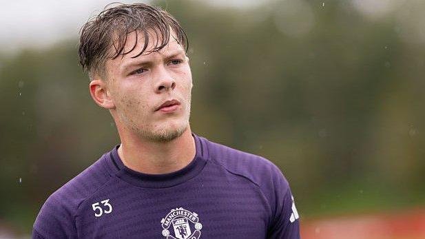 Manchester United winger Sam Mather