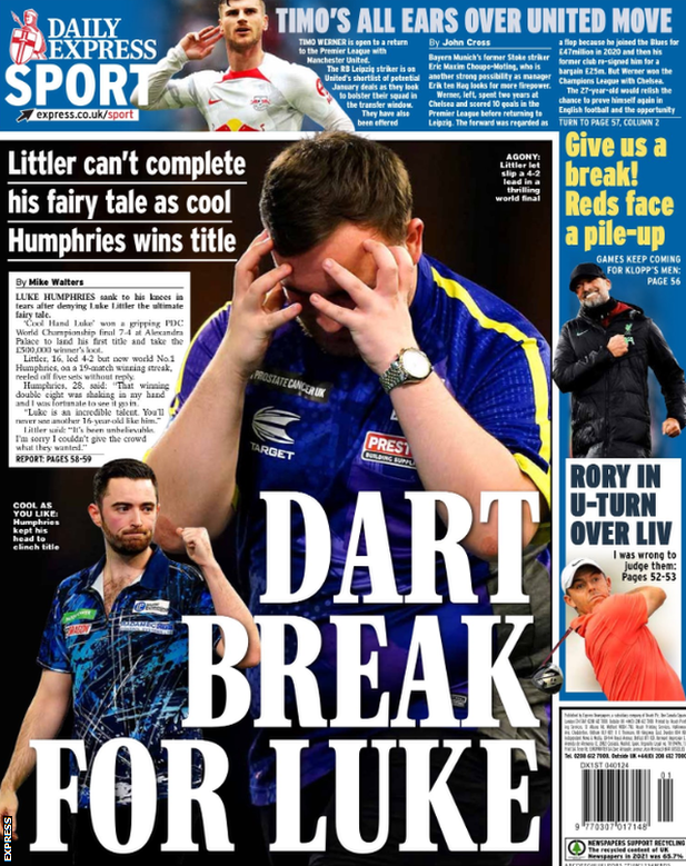 Express back page