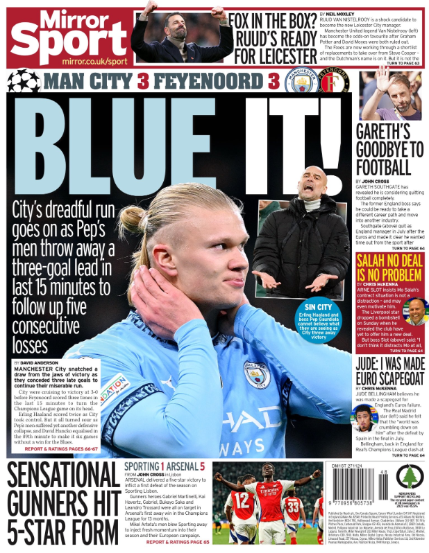 Mirror back page