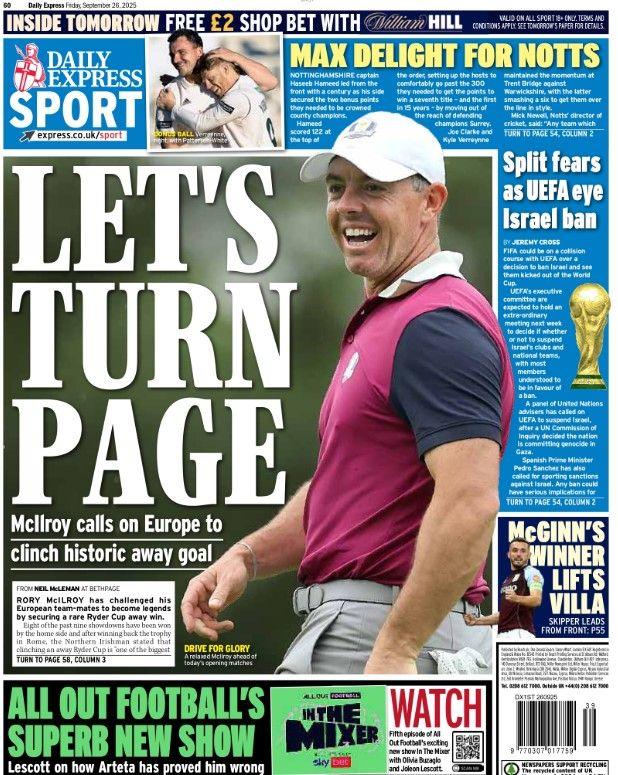 Express back page