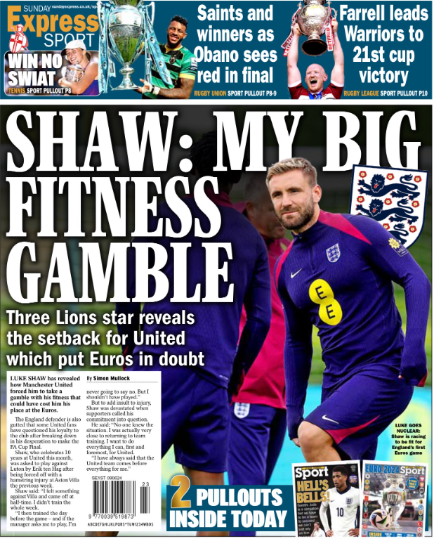 Express back page