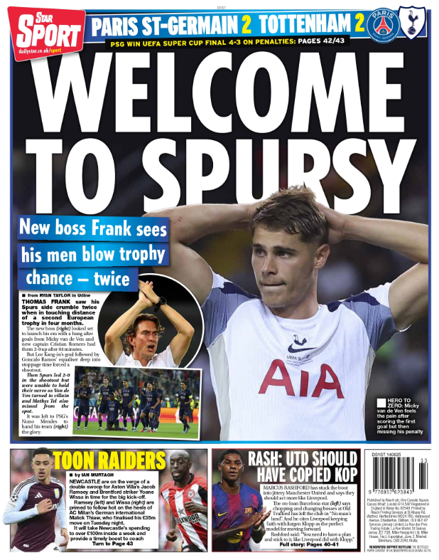 Star back page