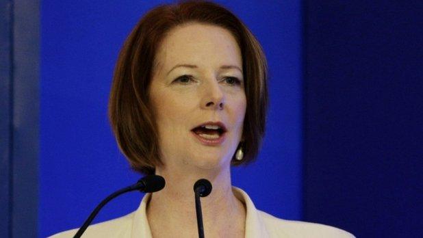 Australian Prime Minister Julia Gillard