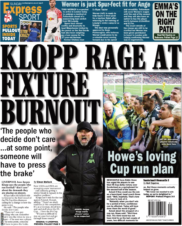 Express back page