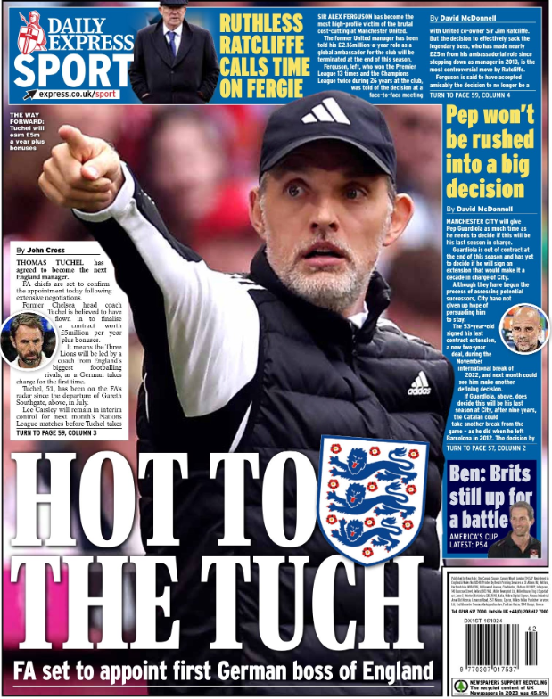 Express back page