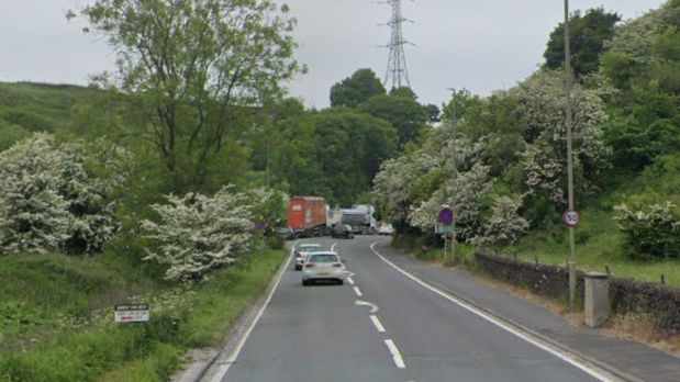 The A6 in Derbyshire