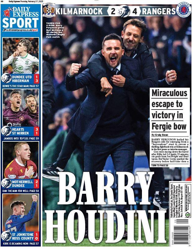 Express back page