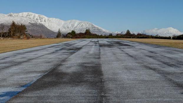 Plockton airstrip photographed 10 years ago