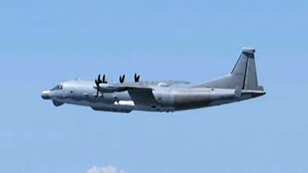 Chinese Y-9 surveillance plane