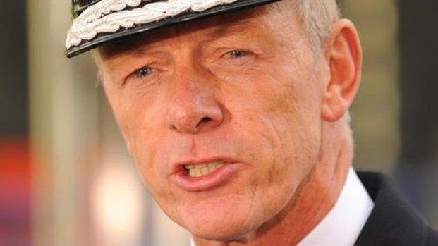 Metropolitan Police Commissioner Sir Bernard Hogan-Howe