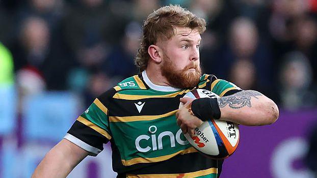 Craig Wright in action for Northampton