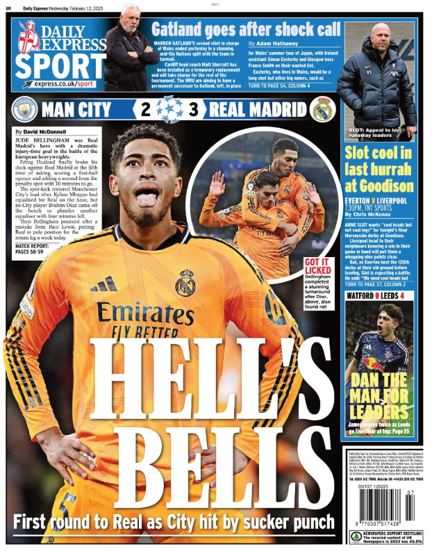 Express back page