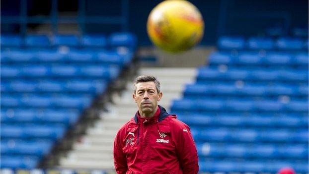 Rangers manager Pedro Caixinha