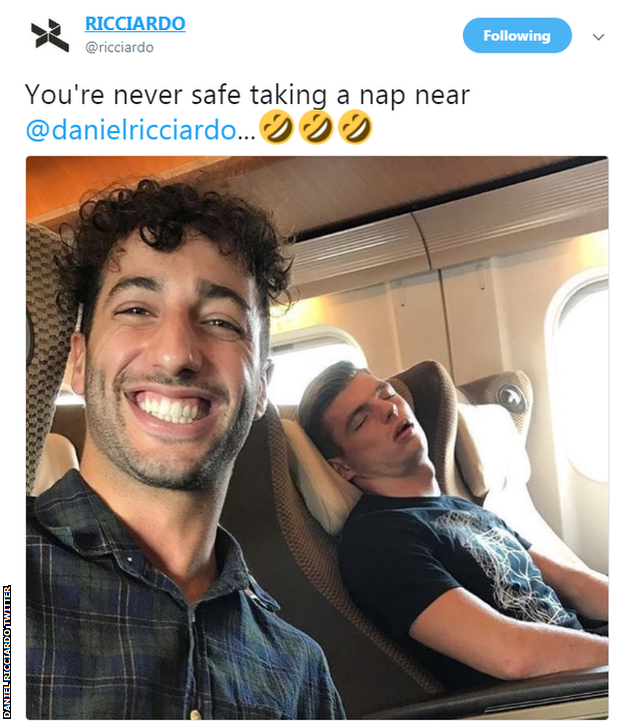 Daniel Ricciardo Twitter