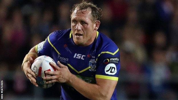 Warrington's Ben Westwood