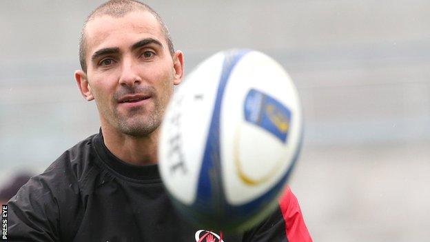 Ruan Pienaar will make his 100th Ulster appearance against Leinster