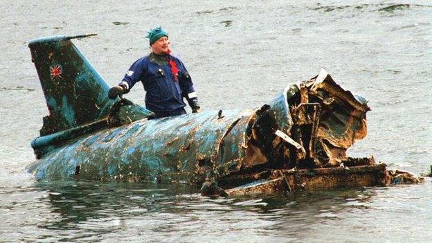 Wreck of the Bluebird