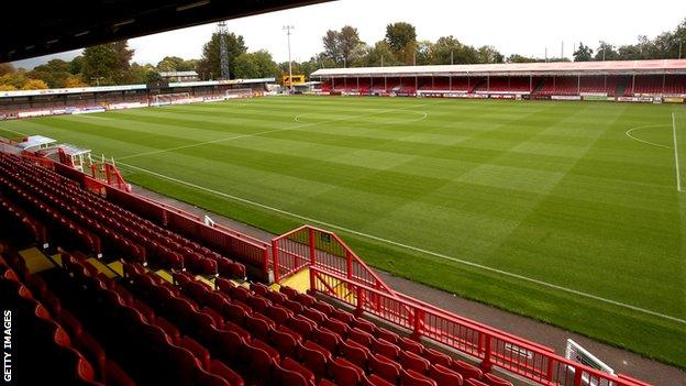 Crawley Town's Checkatrade Stadium