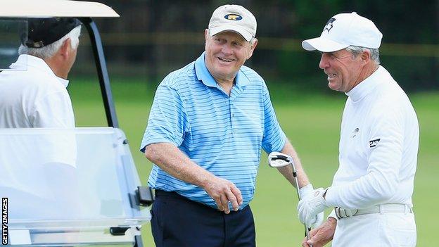 Jack Nicklaus and Gary Player are two of the five players to have won all four major golf titles