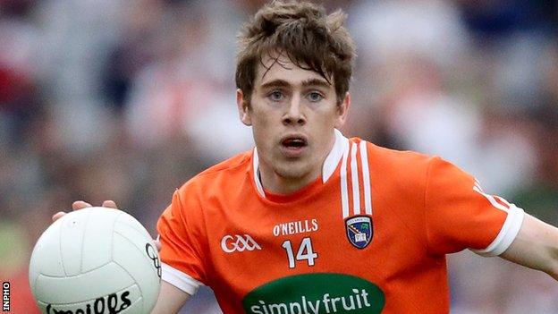 Andrew Murnin fired in Armagh's opening goal of 2018 two minutes into the second half at Newry