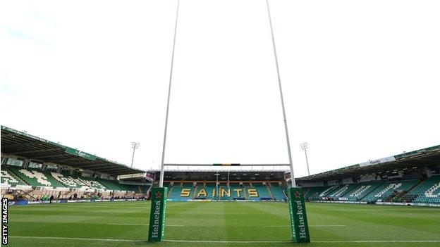 Northampton's home ground at Franklin's Gardens