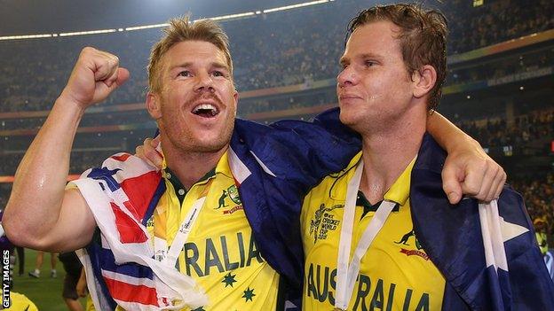 Steve Smith and David Warner