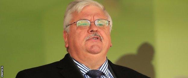 Port Vale owner Norman Smurthwaite