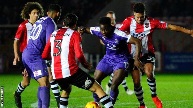 Exeter City v Luton Town