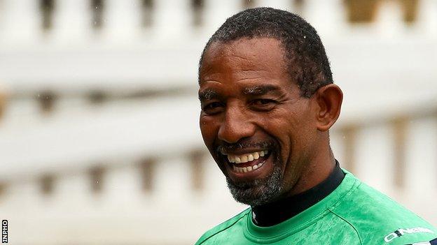 Phil Simmons guided Ireland to the 2011 and 2015 World Cup tournaments