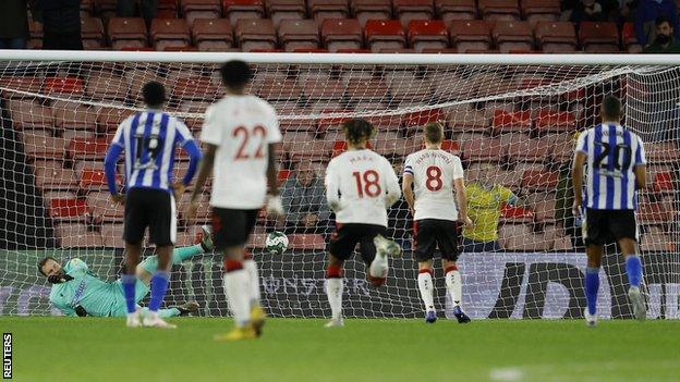 James Ward-Prowse scores from the penalty spot