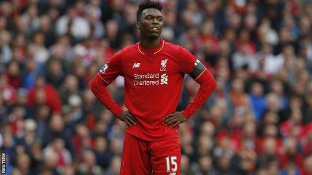 Liverpool striker Daniel Sturridge