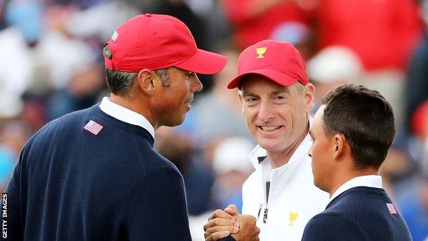 Jim Furyk at Presidents Cup