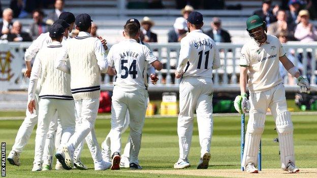 Middlesex celebrate