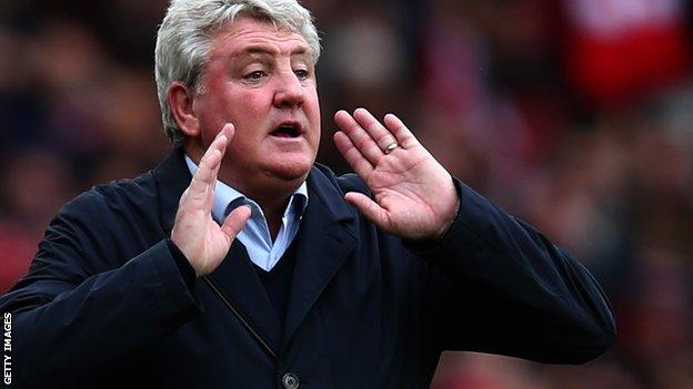 Hull City manger Steve Bruce